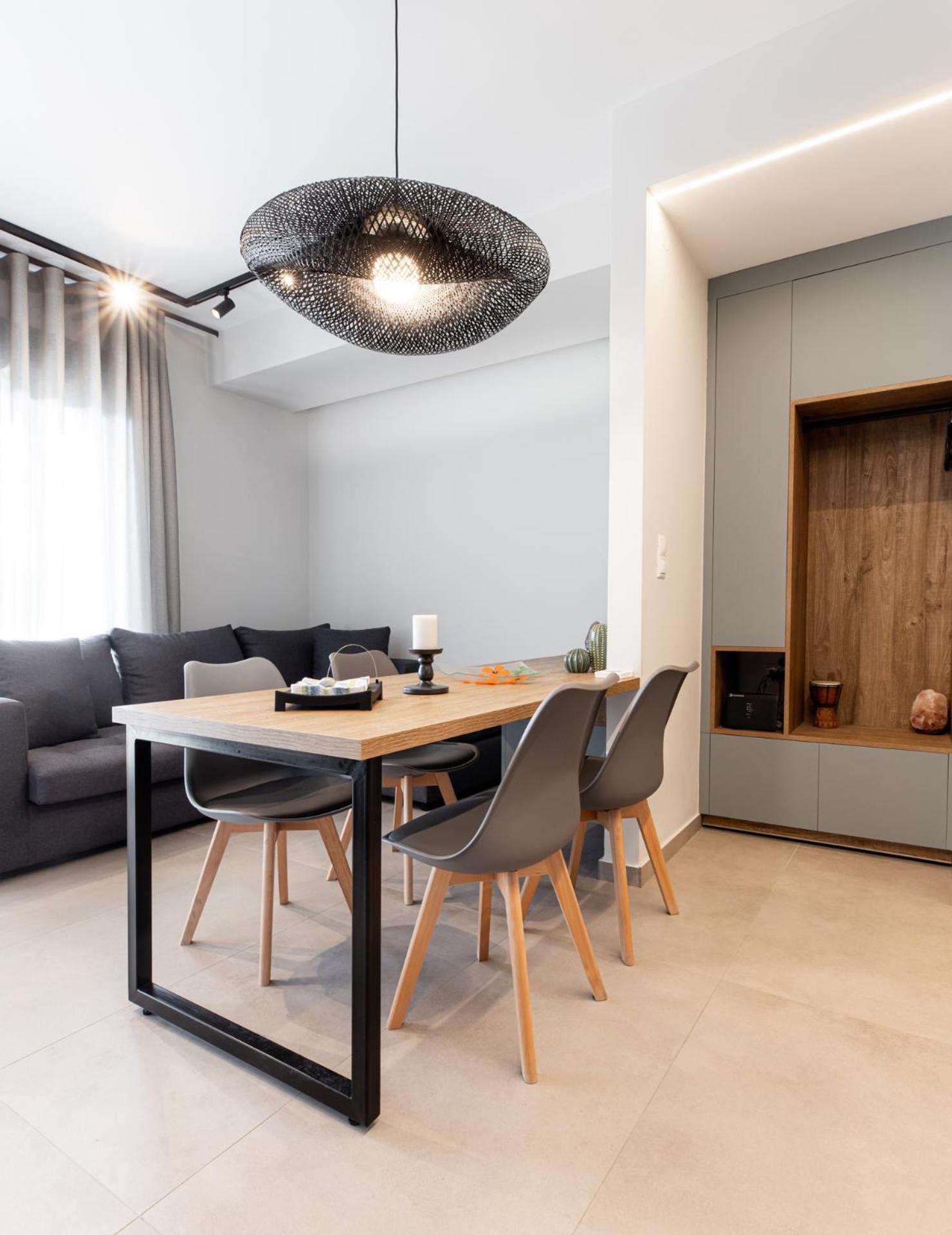 Cozy Apartment In Kalamaria, Салоники Экстерьер фото